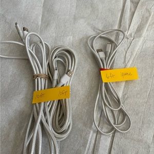 iPhone cords